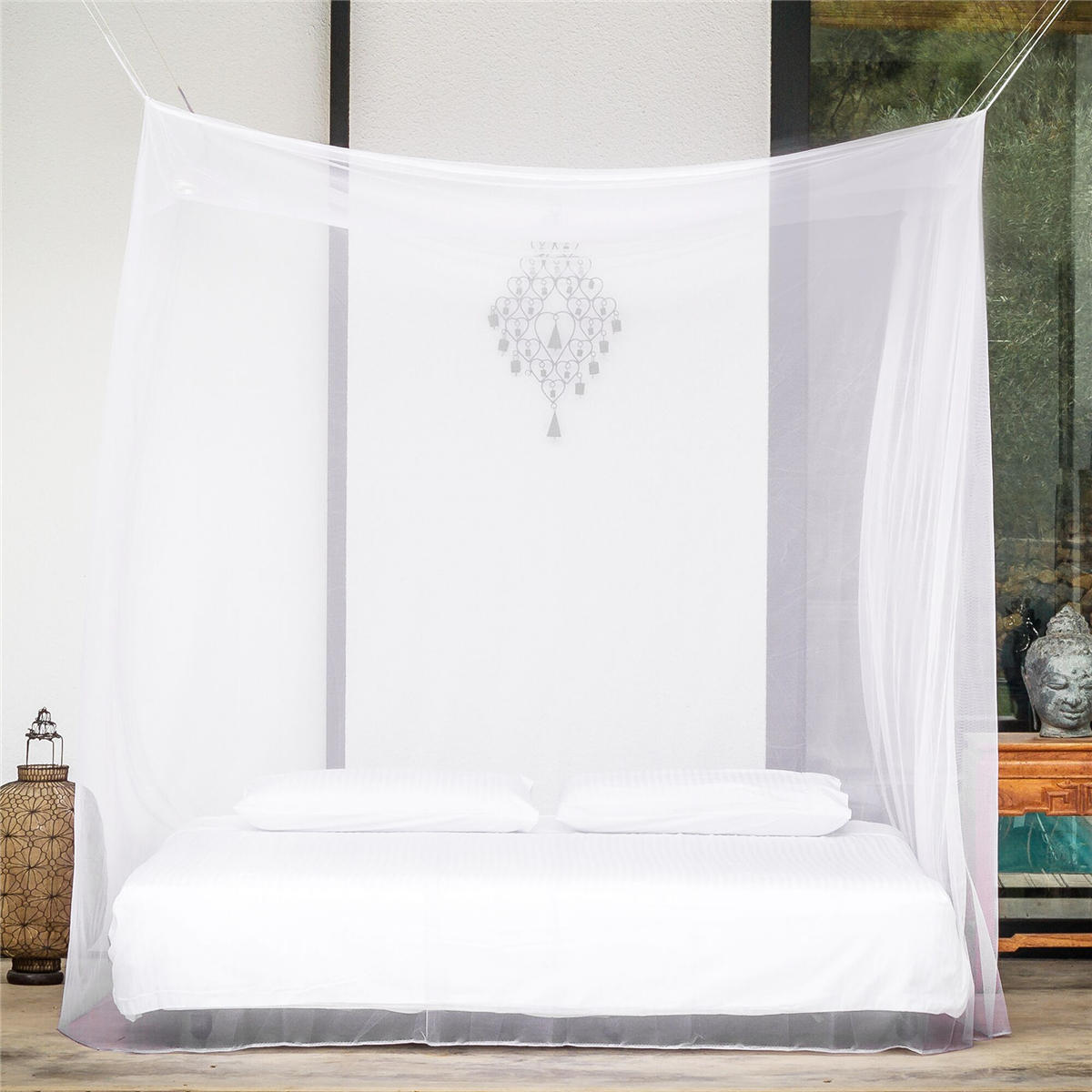 2m Large Portable Indoor Mosquito Bed Net Travel Outdoor Camping