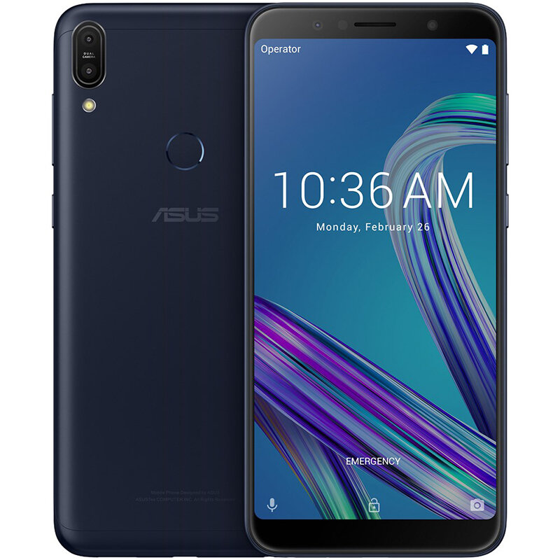 ASUS ZenFone Max Pro M1 ZB602KL Global Version 6.0 بوصة FHD + 5000mAh 4GB 64GB Snapdragon 636 ثماني النواة 4G الهاتف الذكي