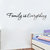 DIY Family is Everything Removable Home Decor Art Vinyl Quote Wall Sticker