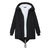 Mulheres Inverno Warm Fleece Hooded Fleece Cotton Outdoor Coats
