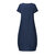 Casual Women Loose Denim Pockets Lantern Maxi Dress
