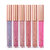 FOCALLURE 6 Farben Metallic Matte Lip Gloss Liquid Diamond Glitter Lippenstifte Kosmetik Make-up 