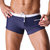 Sexy Beach estate del Mens Pantaloncino tasca della chiusura lampo laterale vita bassa Casual Sport Spa Boxers