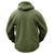 Heren Tactische Militaire Stijl Rits Winter Fleece Warm Buitenjack Met Capuchon