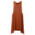 Vintage Casual Women Sleeveless High Low Cotton Maxi Dress