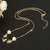 JASSY&reg; Elegante Crystal Pearl Element Delicate Necklace J&oacute;ias de Moda para Mulheres