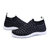 Mesh Match Color Slip On Scarpe da ginnastica piatte
