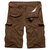 M&auml;nner Casual Baumwolle Big Pockets Loose Cargo Military Shorts