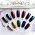 10 Colors to Choose Magic Mirror Chrome Effect Metallic Powder Additive Pigment Nail Art