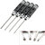 Drillpro 4pcs Hex Screwdriver Tool Kit 1.5/2.0/2.5/3.0mm Black Repair Tool Set