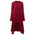 Casual Women Hooded Long Sleeve Pure Color Irregular Hem Mini Dress