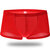 Sexy Transparente d&uuml;nne Eis Seide Elastische Soft Breathable Low Rise Boxer Unterw&auml;sche f&uuml;r M&auml;nner