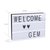 LED USB Night Light Caixa com A4 Letter Card DIY Combina&ccedil;&atilde;o para banquete de casamento Decora&ccedil;&atilde;o de Natal