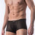 Sexy Transparent Thin Ice S&eacute;rigraphie &eacute;lastique doux respirant Low Rise Boxers Underwear for Men