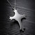 Trendy Men's Silver Skull Cross Punk Stainless Steel Charm Necklace 