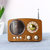 Potable 5W Retro Wireless bluetooth Mini HIFI Speaker Stereo Hansfree Headset Support FM AM SW USB AUX TF Card