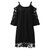 Women Off Shoulder Lace Strap Hollow Half Sleeve Casual Mini Dresses