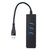 KY-688 Usb 3.0 &agrave; 3 ports usb 3.0 adaptateur hub 10gbit / s gigabit ethernet pour pc mac portable pas besoin de pilote