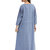 Casual Femmes Pure Color &eacute;vider Splicing Vintage Maxi Dress