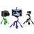 Mini Treppiede Supporto Portatile Flessibile per iPhone Smartphone Gopro Sjcam Xiaomi Yi