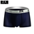 ZK Hombres Honeycomb Malla en Forma de U Boxers Casual Respirable Antibacterial Plus Ropa Interior
