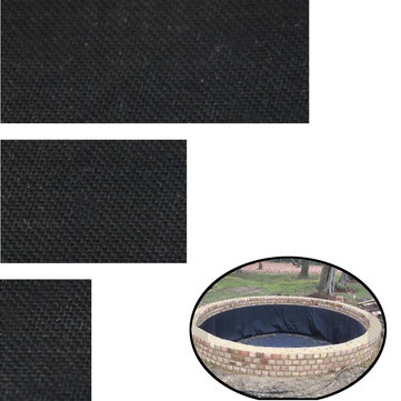 100 Stks Zelfklevende Vijver Liner Tape Reparatie EPDM 150X100 MM / 150X200 MM / 150X300 MM