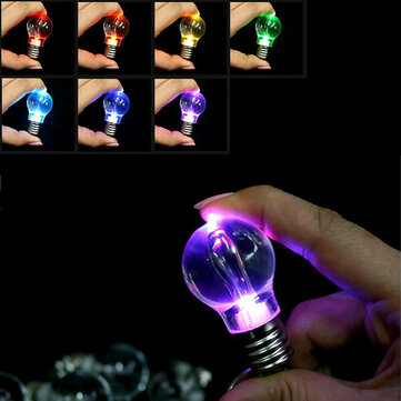 Change Color Led Light Mini Bulbtorch Keyring Keychain Us 2 13 Change Color Led Light Mini Bulbtorch