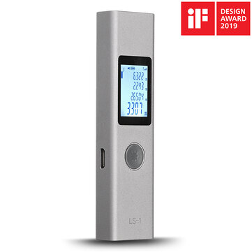 ATuMan LS-1 Inteligente Digital Recarregável Laser Medidor de Distância Telêmetro Range Finder Medida