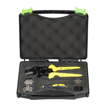 Paron&reg; JX-D5 Multifunctional Ratchet Crimping Tool Wire Strippers Terminals Pliers Kit