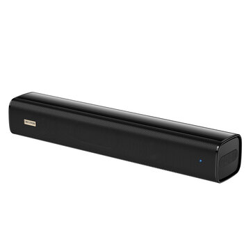 Blitzwolf®&nbsp;BW-SDB0&nbsp;Pro&nbsp;10&nbsp;W&nbsp;2200 mAh Mini bluetooth Soundbar para PC Desktop ou Laptop com som estéreo, design exclusivo, com fio e conexão sem fio, alimentado por USB