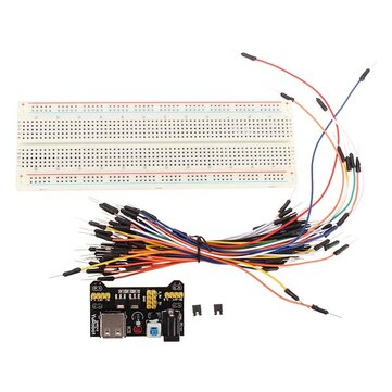 Geekcreit® MB-102 MB102 Placa de Ensaio sem Solda + Fonte de Alimentação + Kit de Cabo Jumper para Arduino