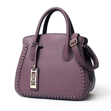 Women Quality PU Leather Elegant Vintage Capacity Handbag Shoulder Bag