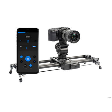 YC Onion Hot Dog 60cm Carbon Fiber Motorized bluetooth APP Control Follow Focus Silder Dolly