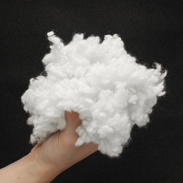 500g Polyester Craft Filler Cotton Fiberfill Stuffing Filling Toys