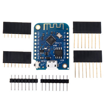 Geekcreit® D1 Mini V3.0.0 WIFI Internet Das Coisas Placa De Desenvolvimento Com Base ESP8266 4 MB MicroPython Nodemcu Arduino Compatível