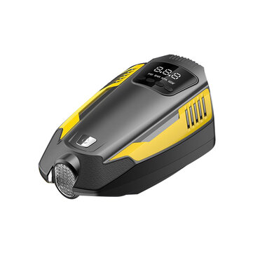 12V 150PSI Digital Wired Hand-held Tyre Inflator Air Pump LCD Portable Air Compressor for Car Bicycle Tires Balls Swimming Rings Toys