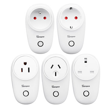 SONOFF® S26 10A AC90V-250V Smart WIFI-socket US / UK / AU / EU draadloze stekker stopcontacten