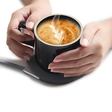 VH Wireless Charging 55 &deg; C Thermotasse Elektrische Tasse Kaffeetasse Im Japanischen Stil Tassen Keramik Kaffeetasse Mit Untertasse Trinkgeschirr Set von xiaomi youpin