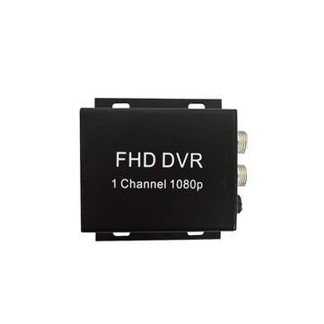 AFN Mini DVR HD 1080P 60fps AHD/TVI CVBS Single Channel 1 Way Car Recorder Support 256GB SD 9-30V for Car Outdoor Home RC