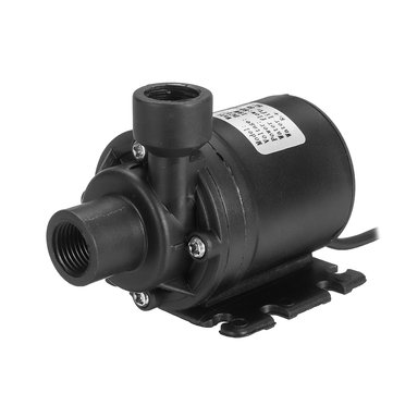 S$12.75 % ZYW680 Mini DC 24V Water Pump Ultra Quiet 5.5m Lift Brushless Motor Submersible Pump 1/2 Threaded Port Electrical Equipment & Supplies from Tools, Industrial & Scientific on banggood.com