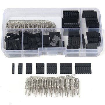 Geekcreit® 310Pcs 2.54mm Männlich Weiblich Dupont Kabel Jumper Mit Steckverbinder Gehäuse