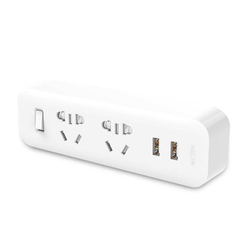 Original Xiaomi Mijia Steckdosenleiste Konverter Buchse Hafenable Stecker Adapter mit 2 USB Schnellladen Hafen