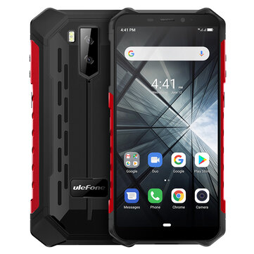 Ulefone ARMOR X3 IP68 IP69K ضد للماء 5.5 بوصة 5000mAh 2GB 32GB MT6580 رباعي core 3G الهاتف الذكي