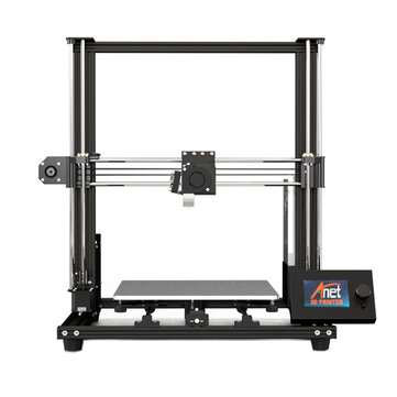 Anet&reg; A8 Plus DIY 3D-printerset 300 * 300 * 350mm Afdrukformaat met magnetisch beweegbaar scherm / Dubbele Z-as Ondersteuning Riemafstelling