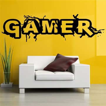 Wall Room Decor Art Vinyl Sticker Mural Decal Gamer Word Game Home