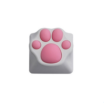 Cat Claw Keycap PBT Clavier &agrave; fleurs de cerisier pour clavier m&eacute;canique rose noir