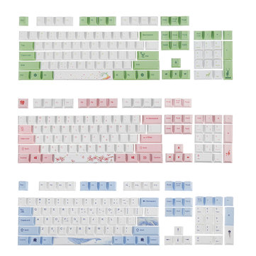 108 Key Light sublimazione PBT Keycaps Set di chiavi profilo OEM per tastiera da gioco Meccanico