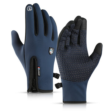 D2D5 Non Slip Ski Gloves Durable Waterproof Touch Screen Sports Gloves