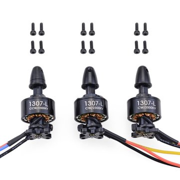 SUPRASS HOBBY RC Brushless Motor 1307 2300KV CCW/KV2300 CW/2000KV KV2000 CW 2S-3S for X450 RC Airplane Aircraft Drone Spare Parts
