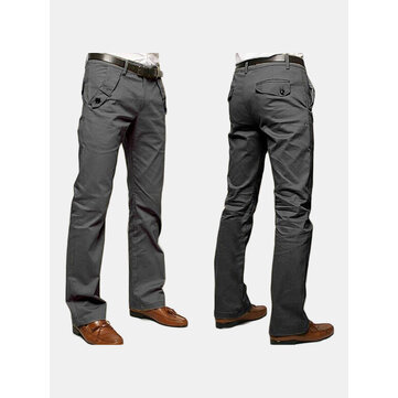 Primavera&nbsp;Otoño&nbsp;Bolsillos&nbsp;múltiples&nbsp;cintura&nbsp;baja Casual Pantalones